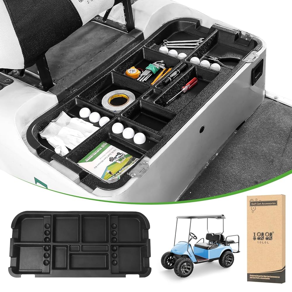 RARTS ATTACH＆GO Amazon.com : 10L0L EZGO TXT Golf Cart Under Seat Storage
